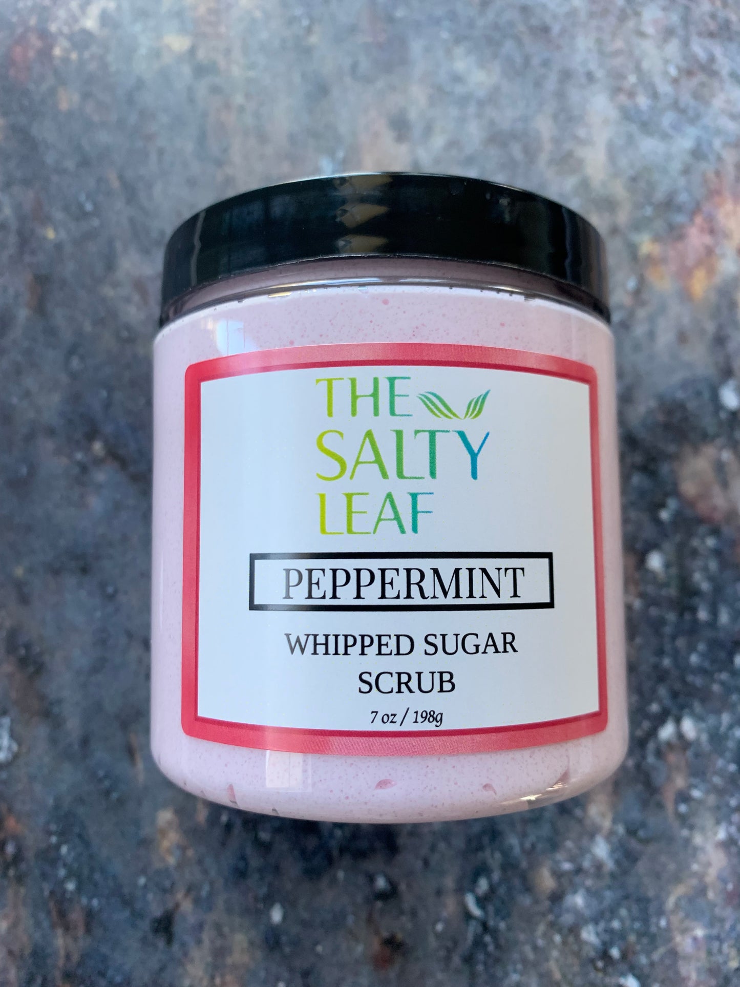 Peppermint Whipped Sugar Scrub